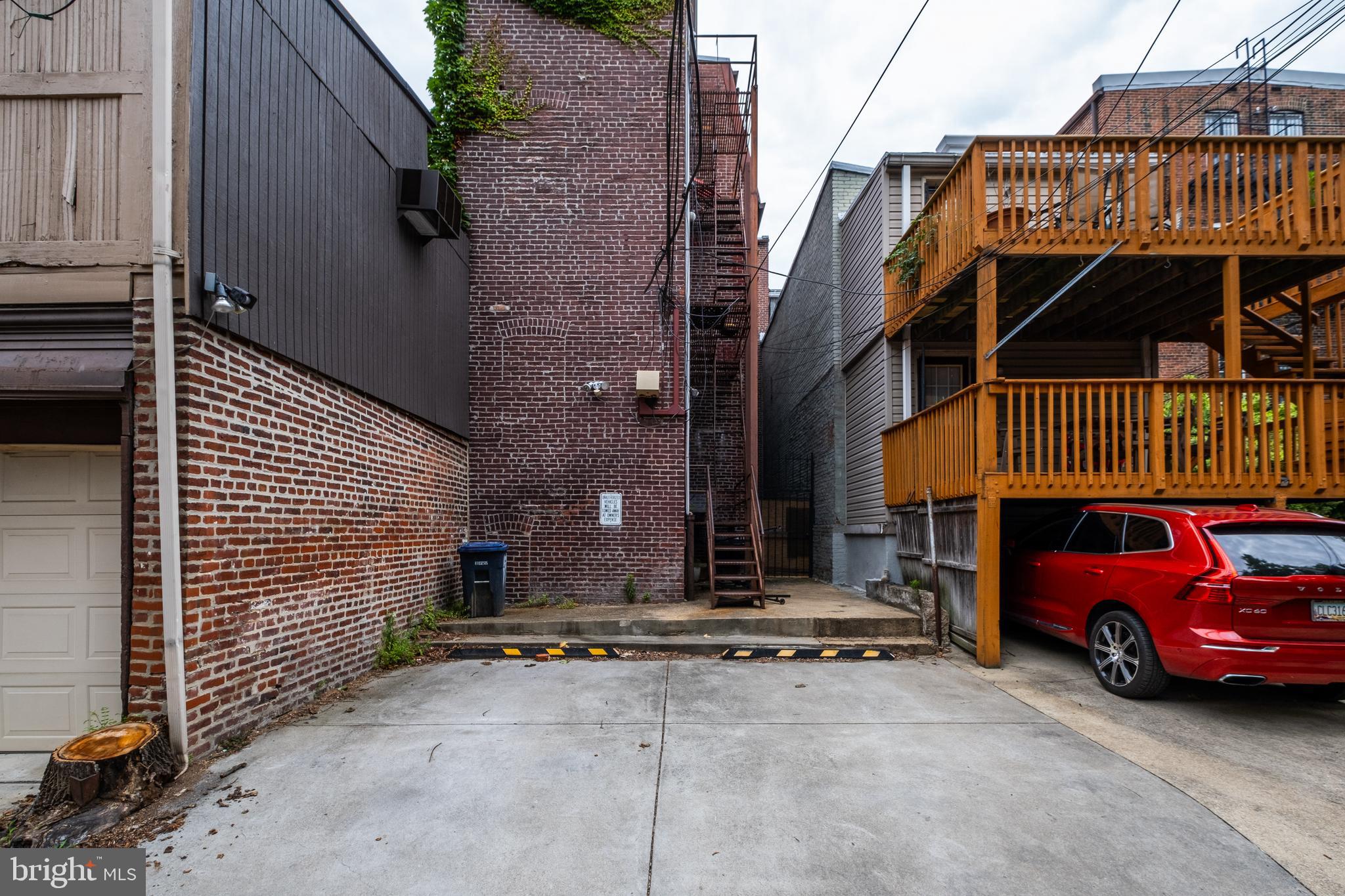 1326 R Street Northwest, Unit 2 Washington, DC 20009 - Photo 15 of 15 Parking (right side)
