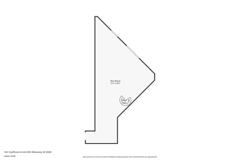 $299,900 | 1541 North Jefferson Street, Unit 209, Milwaukee, WI 53202