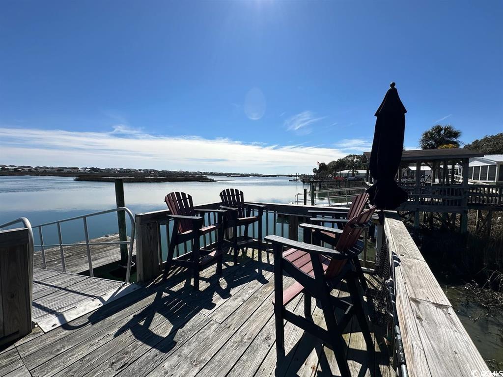 315 Inlet Road Murrells Inlet, SC 29576 - Photo 5 of 19 Dock featuring a water view