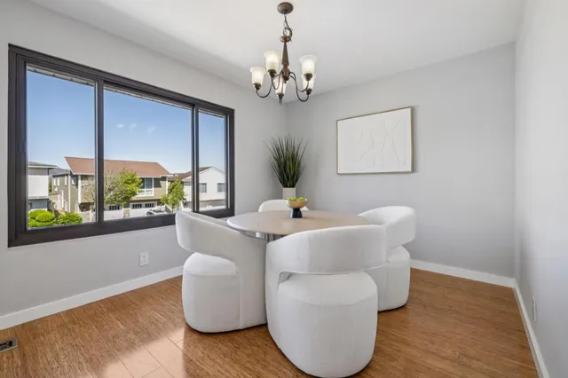 a view of city and mountain