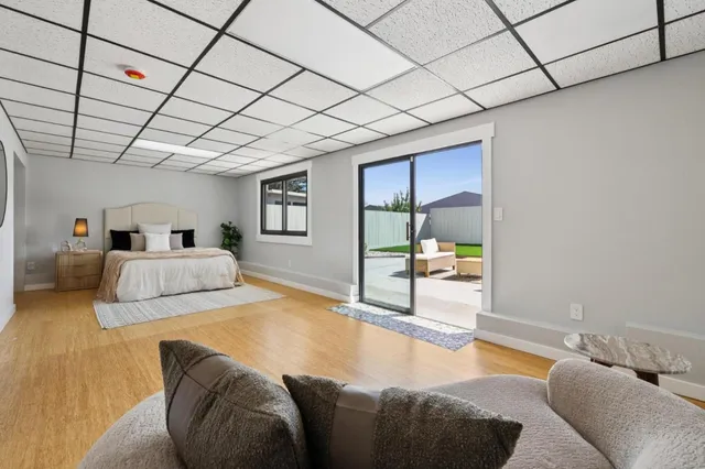 a view of a basketball court