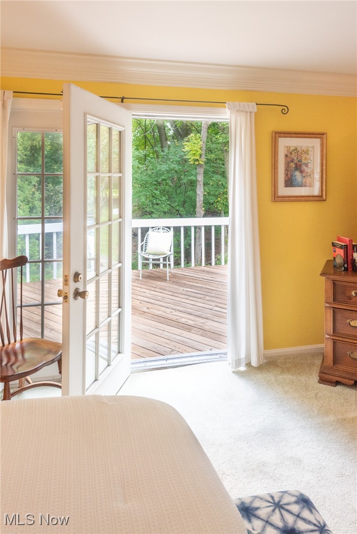 911 Merriman Road Akron, OH 44303 - Photo 21 of 48 French door leads out to private deck