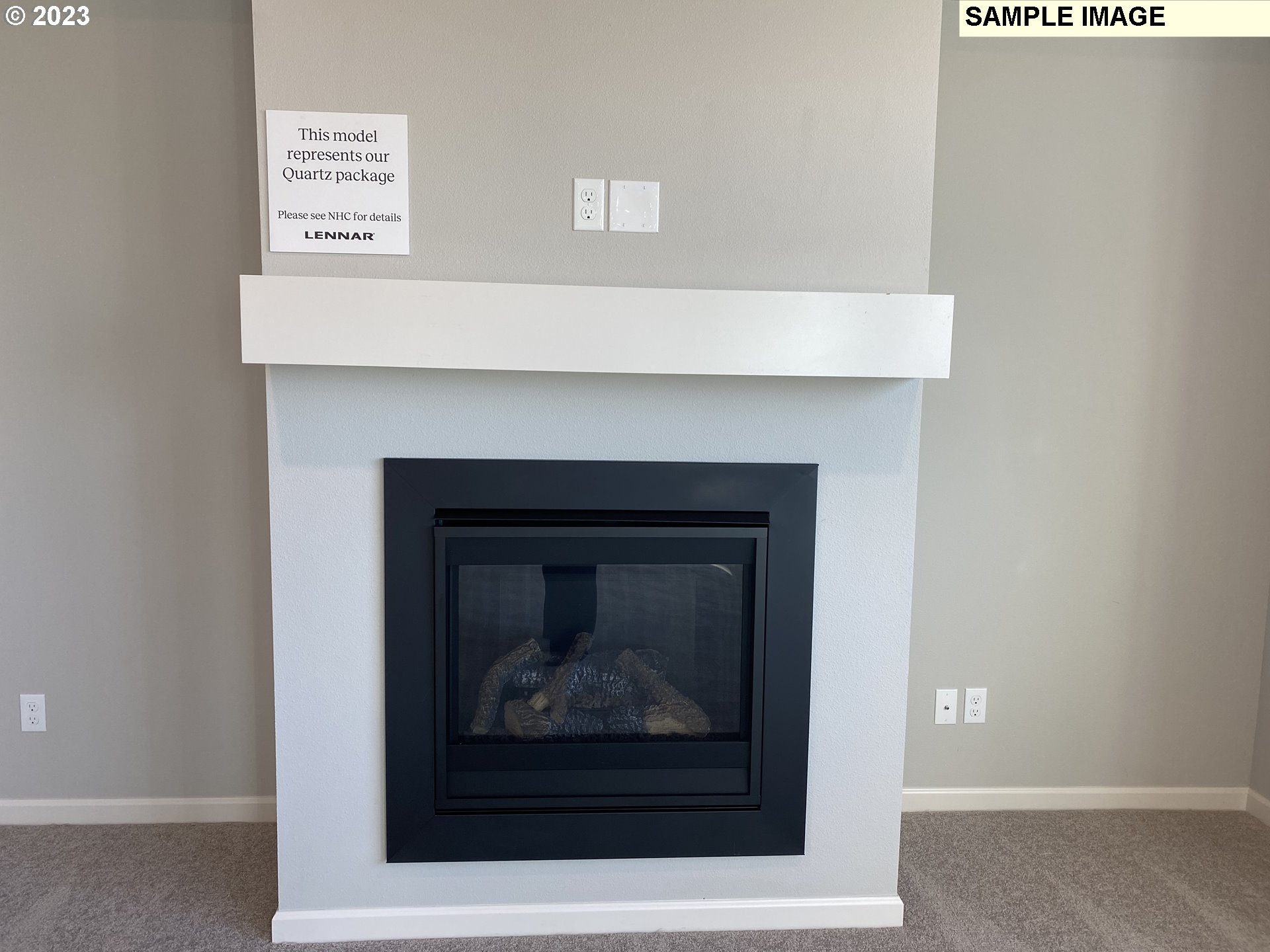 1020 Marie Street Mount Angel, OR 97362 - Photo 6 of 15 a closeup of a fireplace