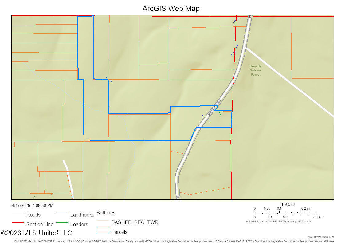 Mudline Rd Lake Lake, MS 39092 - Photo 6 of 27 Estimated Property Boundary Lines - The