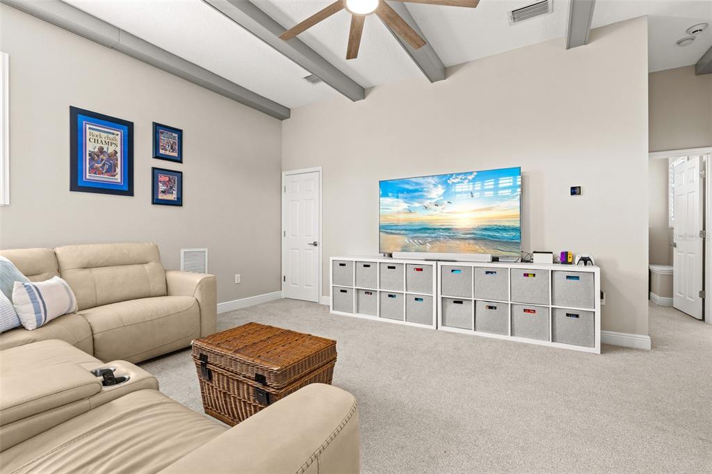 6470 Indigo Bunting Place Lakewood Ranch, FL 34202 - Photo 42 of 65 a living room with furniture and a flat screen tv