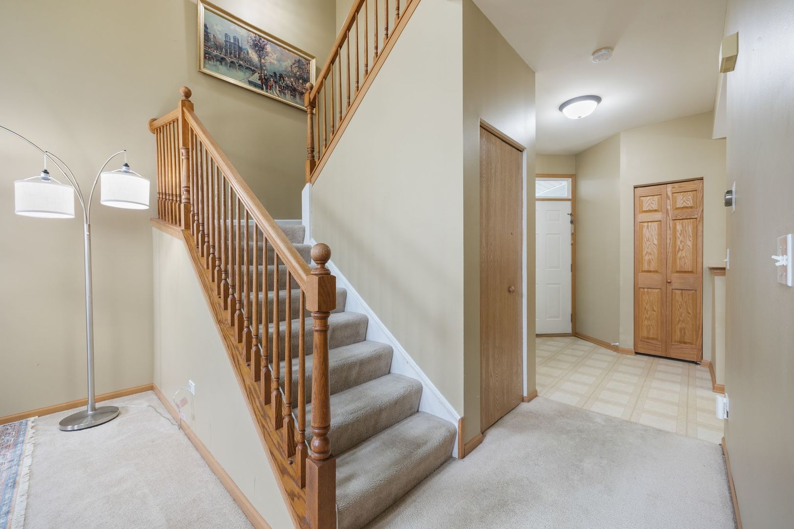 1024 Key Largo Drive Romeoville, IL 60446 - Photo 5 of 25 a view of a hallway with staircase
