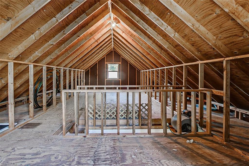 3380 Beavercreek Road Randleman, NC 27317 - Photo 45 of 49 Detached Garage Upstairs Storage
