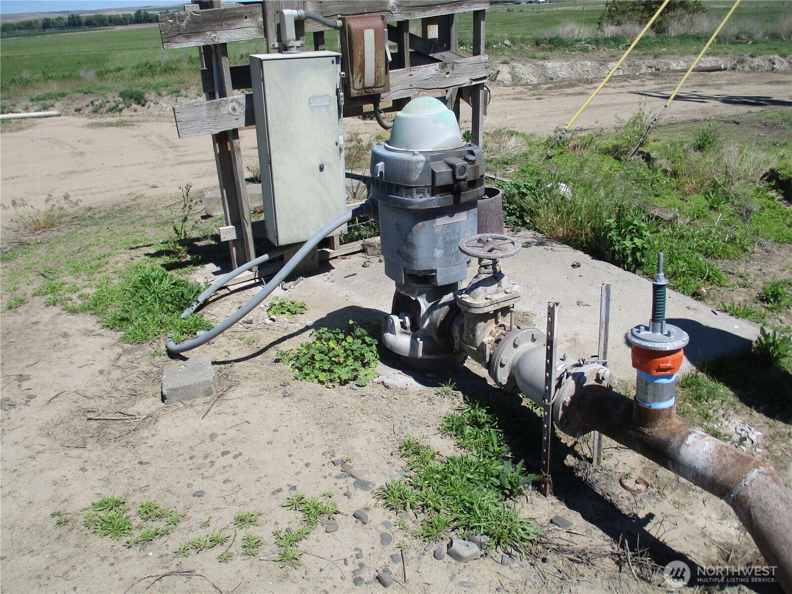 4285 Detour Road Touchet, WA 99360 - Photo 6 of 15 a view of a backyard with chairs and potted plants