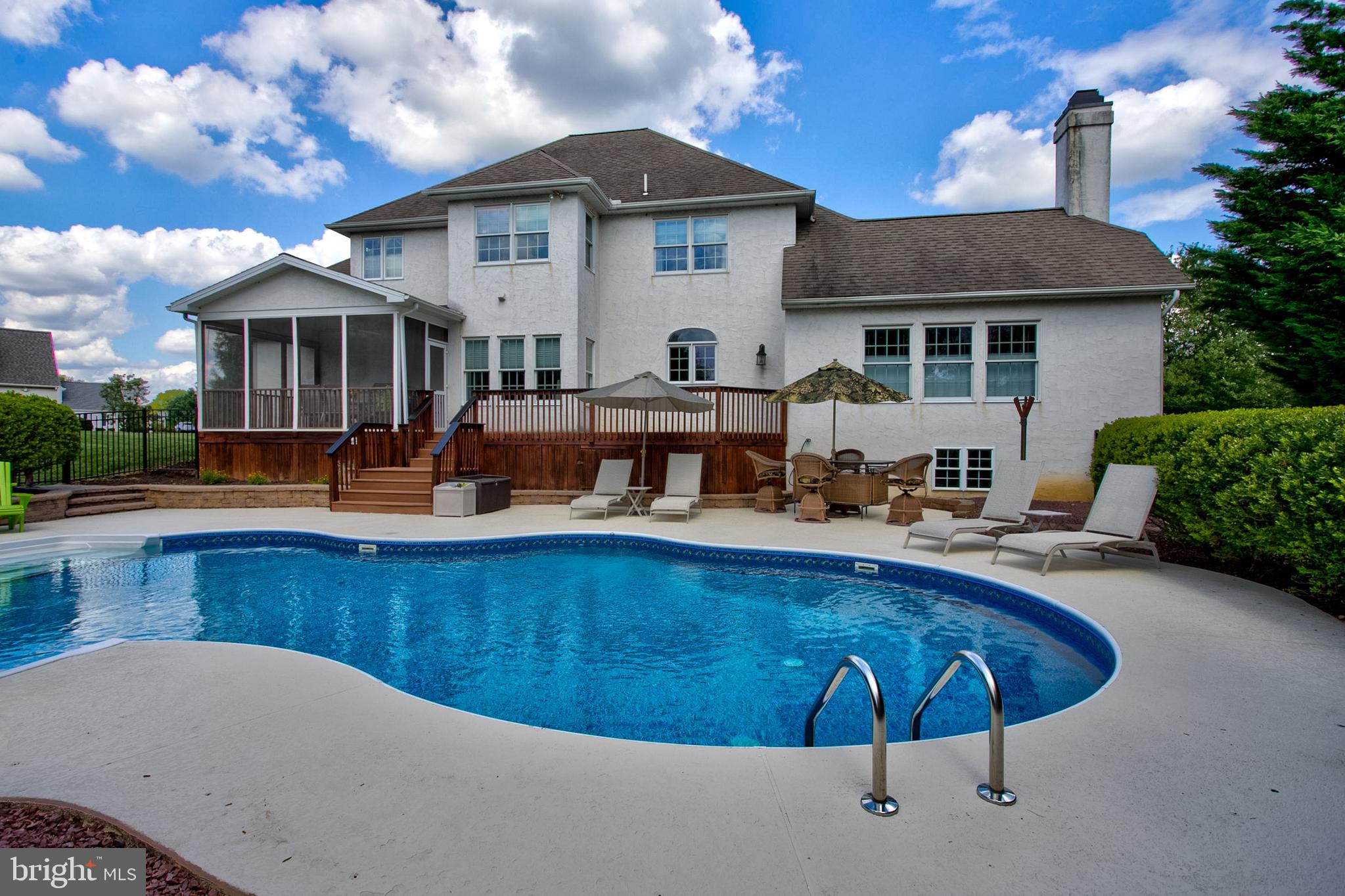 382 Rumford Road Lititz, PA 17543 - Photo 59 of 63 a view of a house with pool and chairs