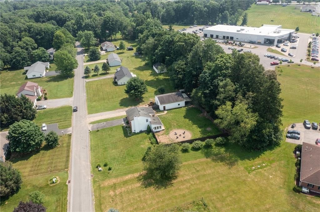 116 Buttercup School Road Renfrew, PA 16053 - Photo 5 of 34 an aerial view of residential houses with outdoor space and swimming pool