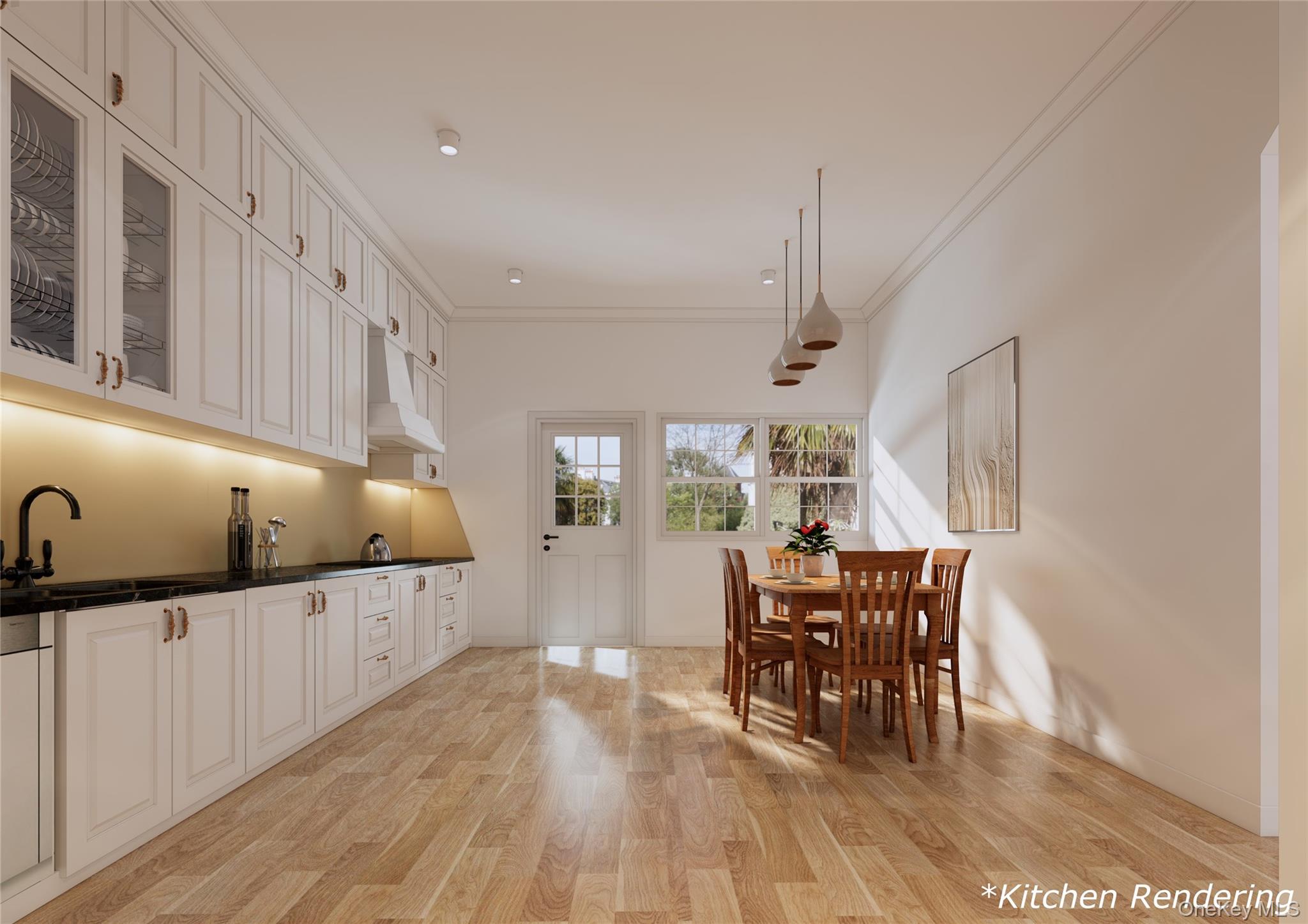 146 Awixa Avenue Bay Shore, NY 11706 - Photo 16 of 40 Kitchen Rendering