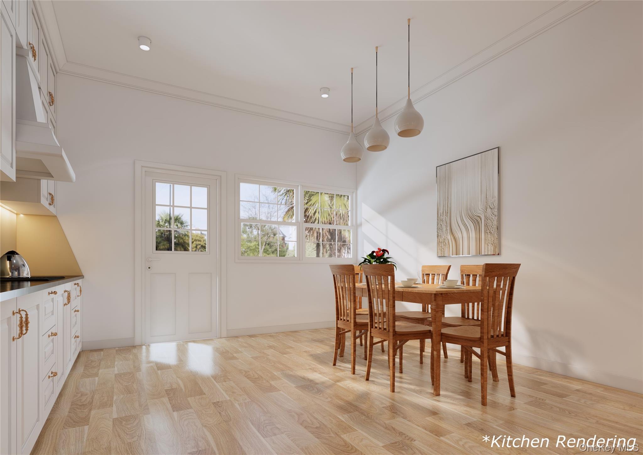 146 Awixa Avenue Bay Shore, NY 11706 - Photo 17 of 40 Kitchen Rendering