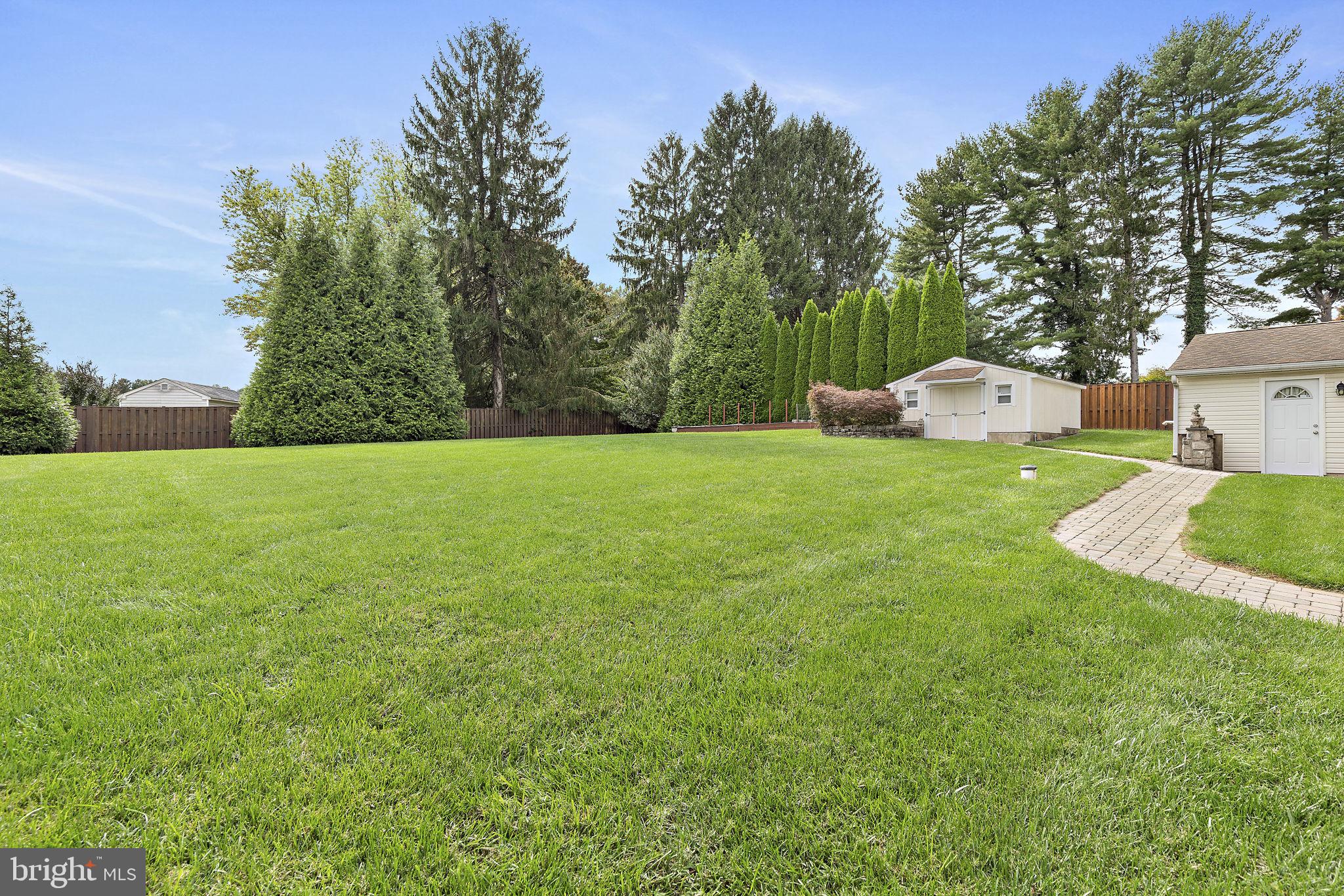 1404 Ryan Road Fallston, MD 21047 - Photo 45 of 50 Luscious greenery in the fully fenced backyard
