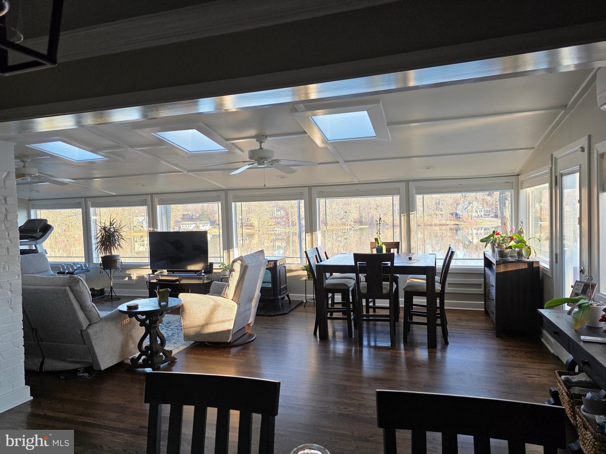 5 Jason Circle Ruther Glen, VA 22546 - Photo 7 of 9 Living room, dining area and that view!