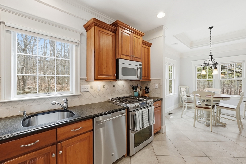 22 McNeil Circle, Unit 22 Hopkinton, MA 01748 - Photo 9 of 42 a kitchen that has a sink cabinets and window