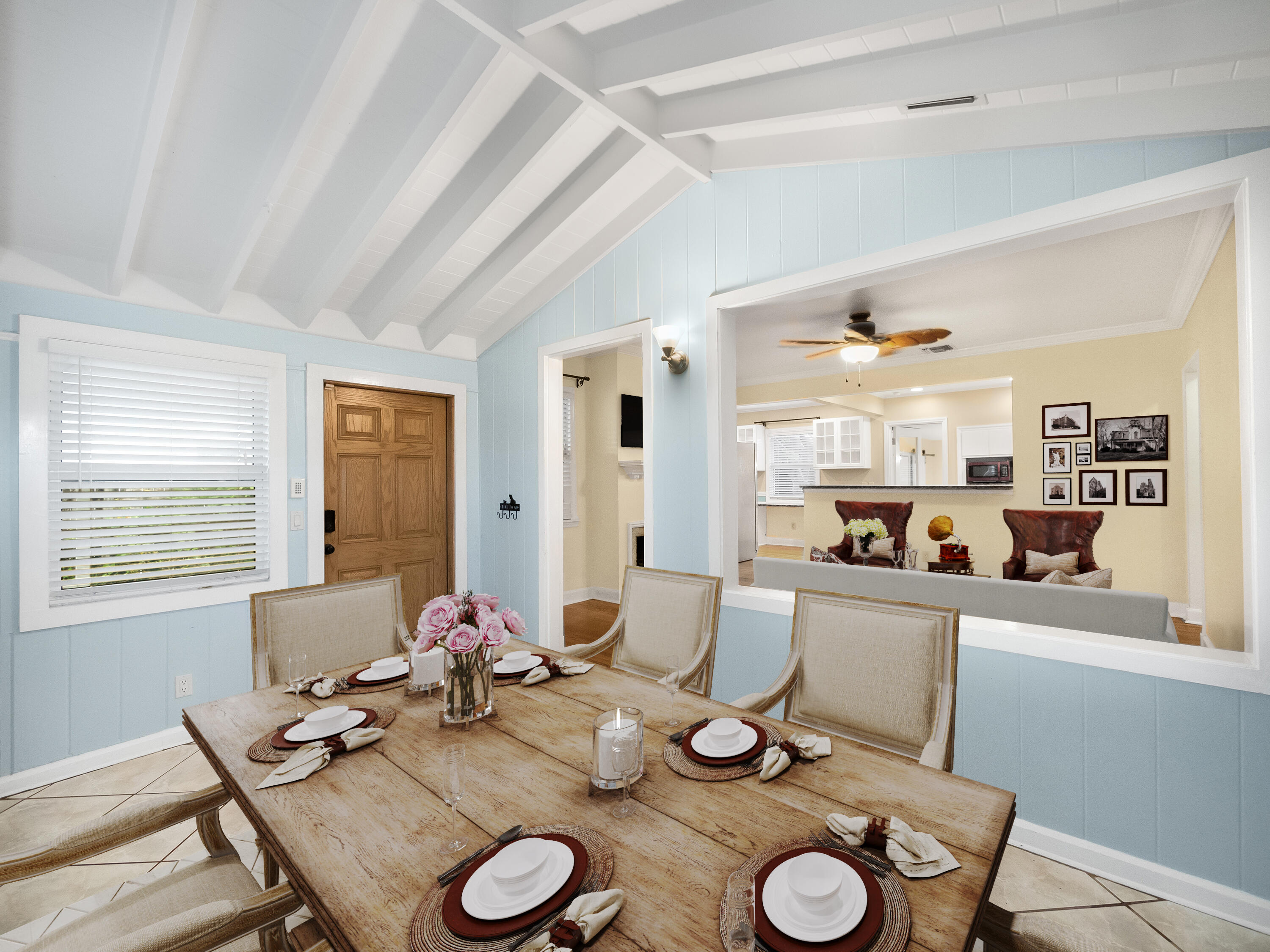 421 Pilgrim Road West Palm Beach, FL 33405 - Photo 2 of 23 Front Room_Dining Room_final