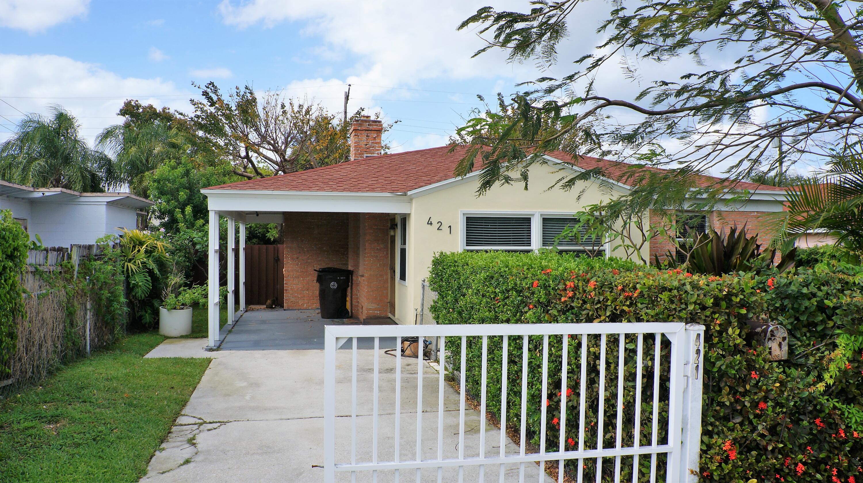 421 Pilgrim Road West Palm Beach, FL 33405 - Photo 22 of 23 front facade
