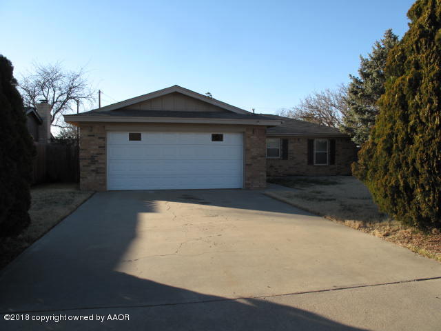8108 Goodnight Trail Amarillo, TX 79110 - Photo 2 of 17 a view of backyard of the house