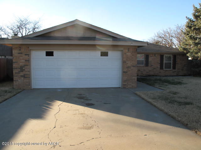 8108 Goodnight Trail Amarillo, TX 79110 - Photo 3 of 17 front view of a house