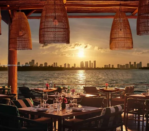 a view of water fountain in front of building