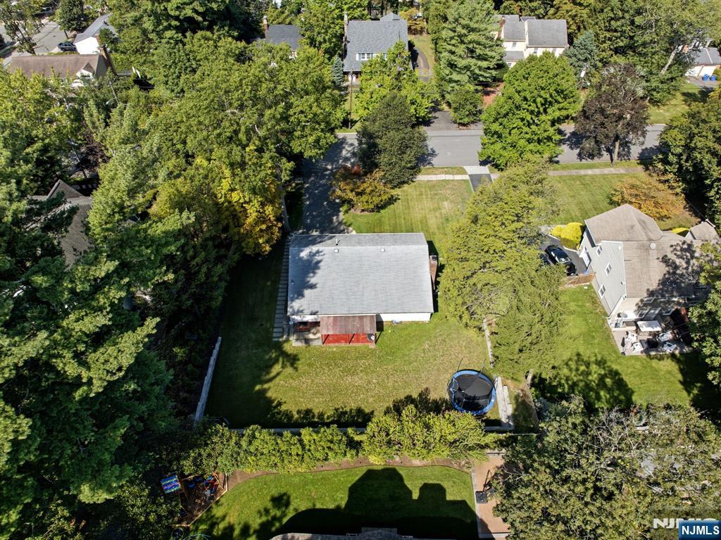 40 Magnolia Avenue Tenafly, NJ 07670 - Photo 46 of 48 an aerial view of residential house with outdoor space and trees all around