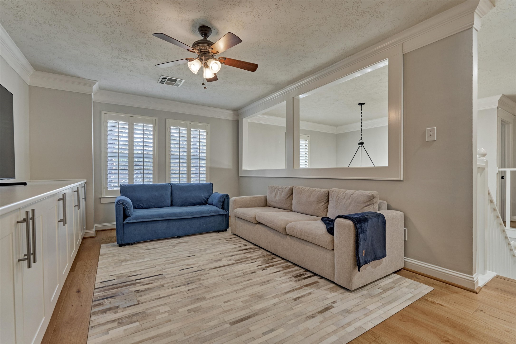 19 Pipers Meadow Street Spring, TX 77382 - Photo 17 of 50 a living room with furniture and a large window