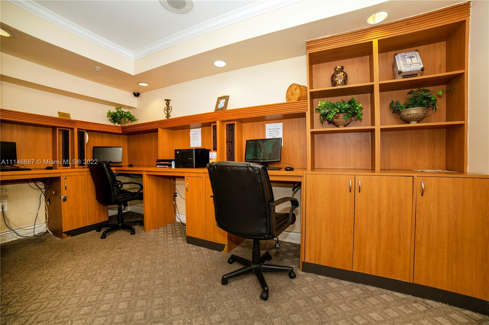 17100 North Bay Road, Unit 1701 Sunny Isles Beach, FL 33160 - Photo 67 of 84 a view of a workspace with furniture