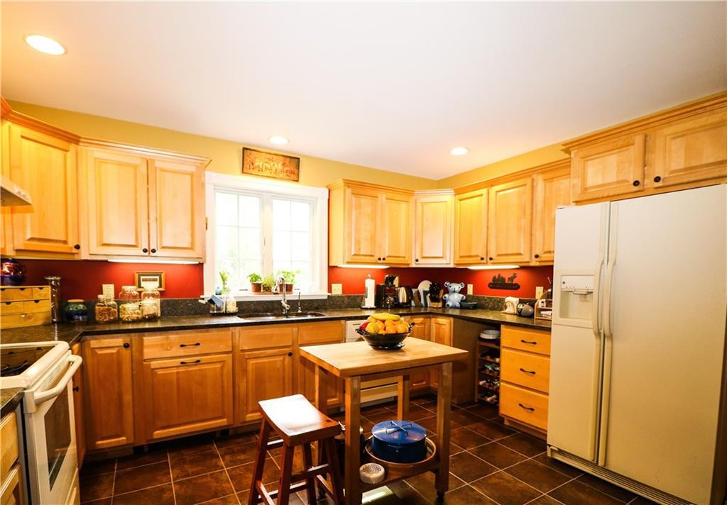 810 Morgan Bay Road Blue Hill, ME 04614 - Photo 10 of 28 Recently remodeled kitchen with...