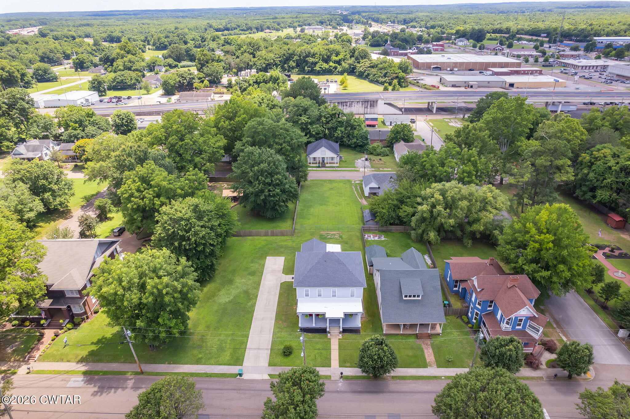 554 East Main Street Jackson, TN 38301 - Photo 50 of 60 an aerial view of multiple house