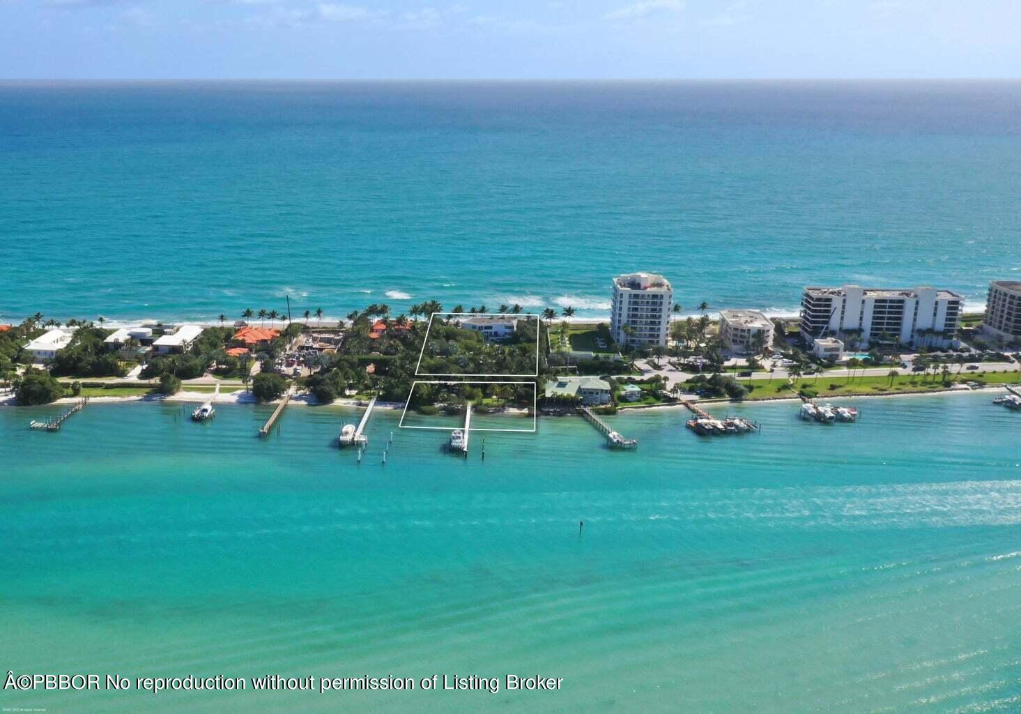 619 South Beach Road Hobe Sound, FL 33455 - Photo 2 of 23 a view of a ocean with boats