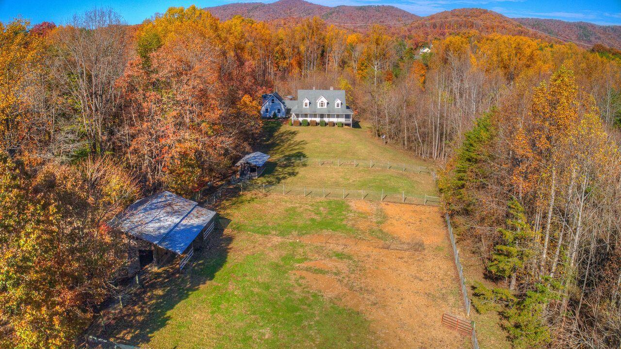 224 Shade Hollow Road Blue Ridge, VA 24064 - Photo 32 of 38 a view of a city with mountain