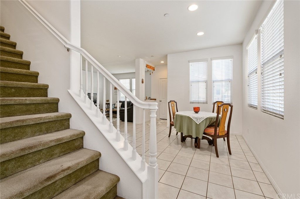 106 Tiger Lane Placentia, CA 92870 - Photo 16 of 35 a view of dining room and hall with furniture