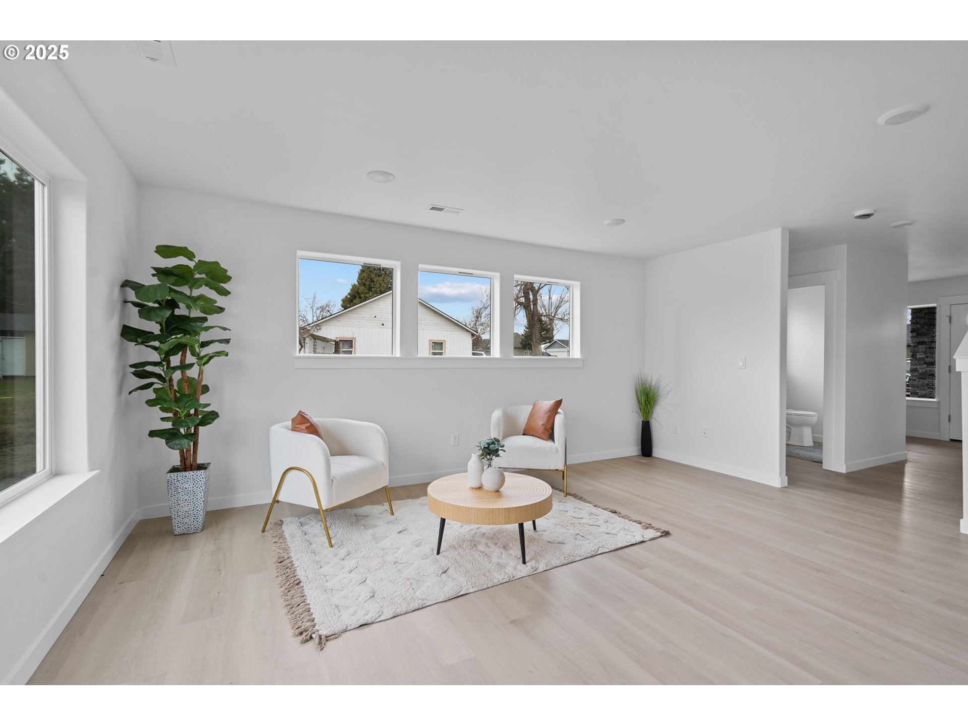 360 Southeast 4th Street Irrigon, OR 97844 - Photo 17 of 36 a living room with furniture and a potted plant
