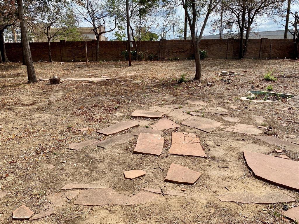 100 Burl Street Corinth, TX 76208 - Photo 13 of 16 a view of yard covered with snow