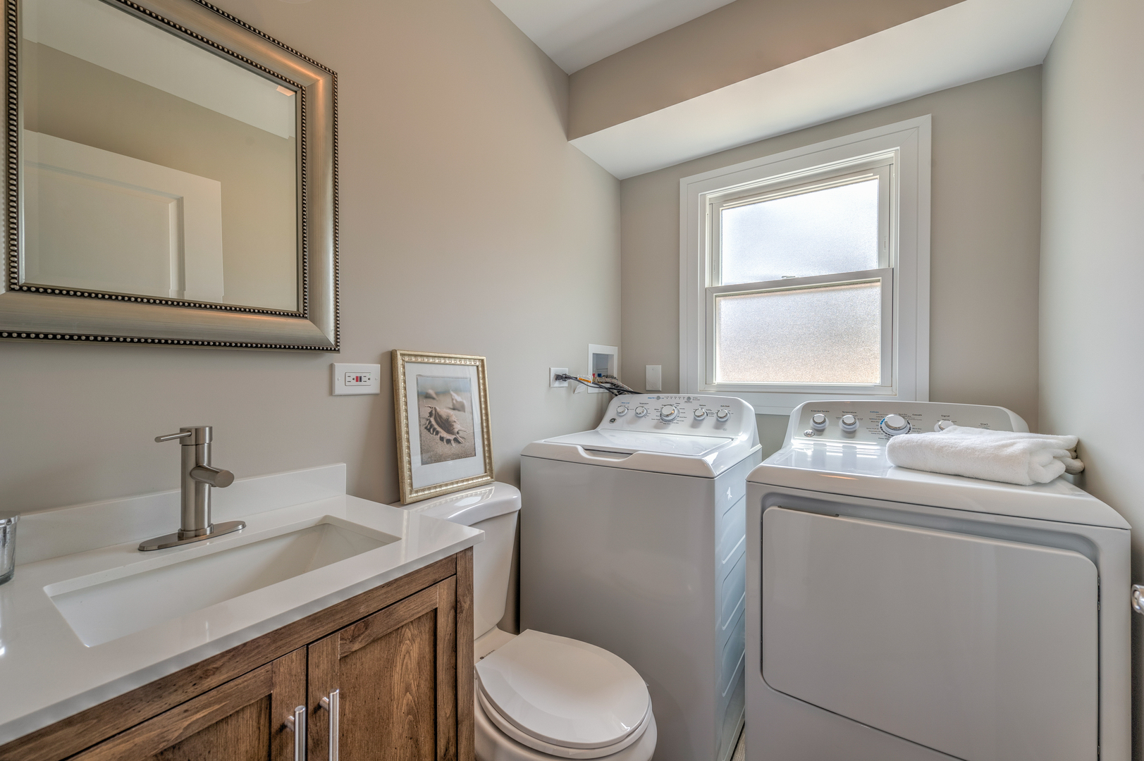178 Queenswood Road Bolingbrook, IL 60440 - Photo 13 of 26 a view of bathroom with a sink toilet and a window