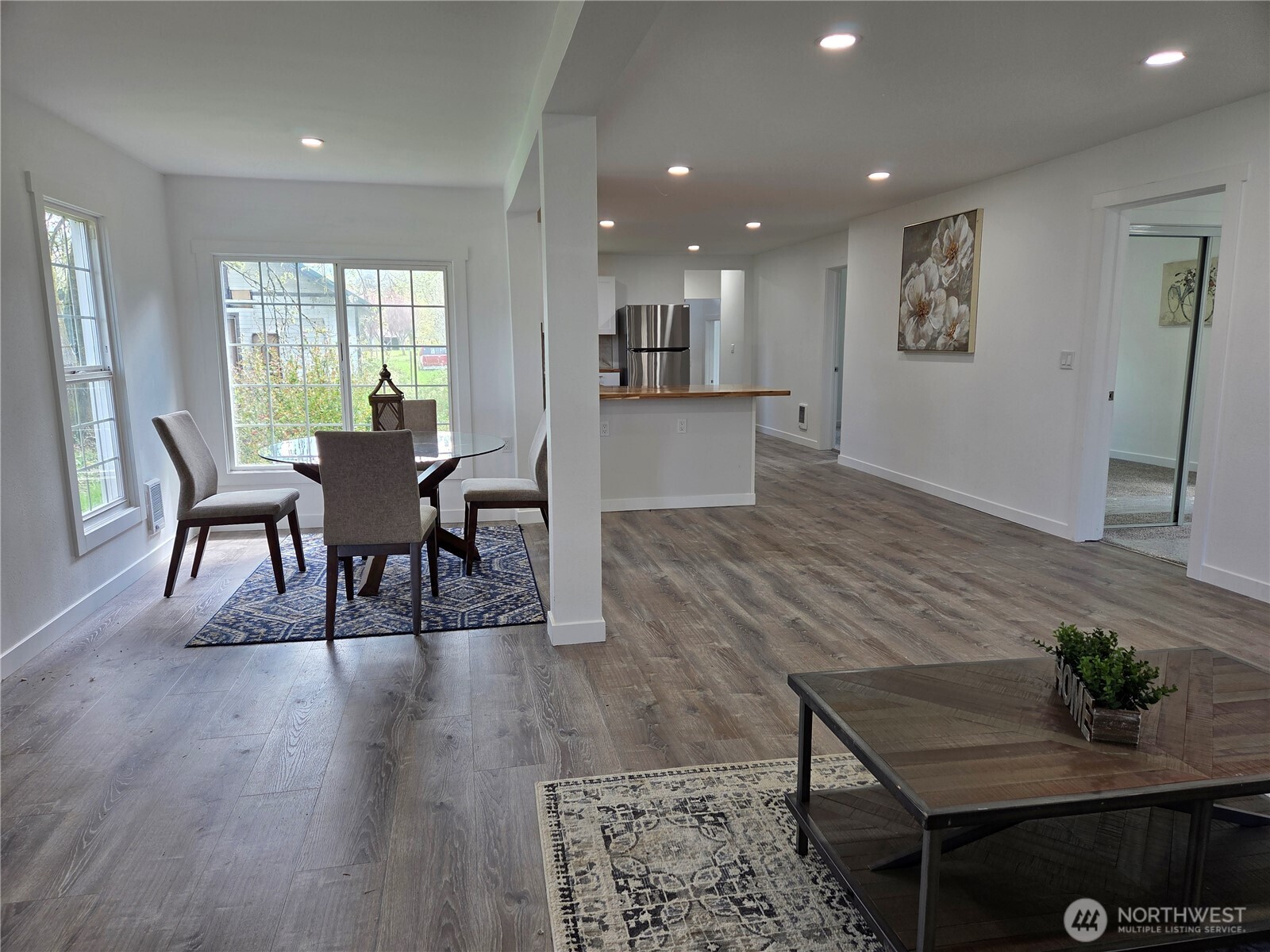 175 Stevens Road Chehalis, WA 98532 - Photo 6 of 32 a view of a dining room with furniture and wooden floor