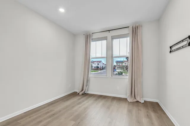 wooden floor in a gallery