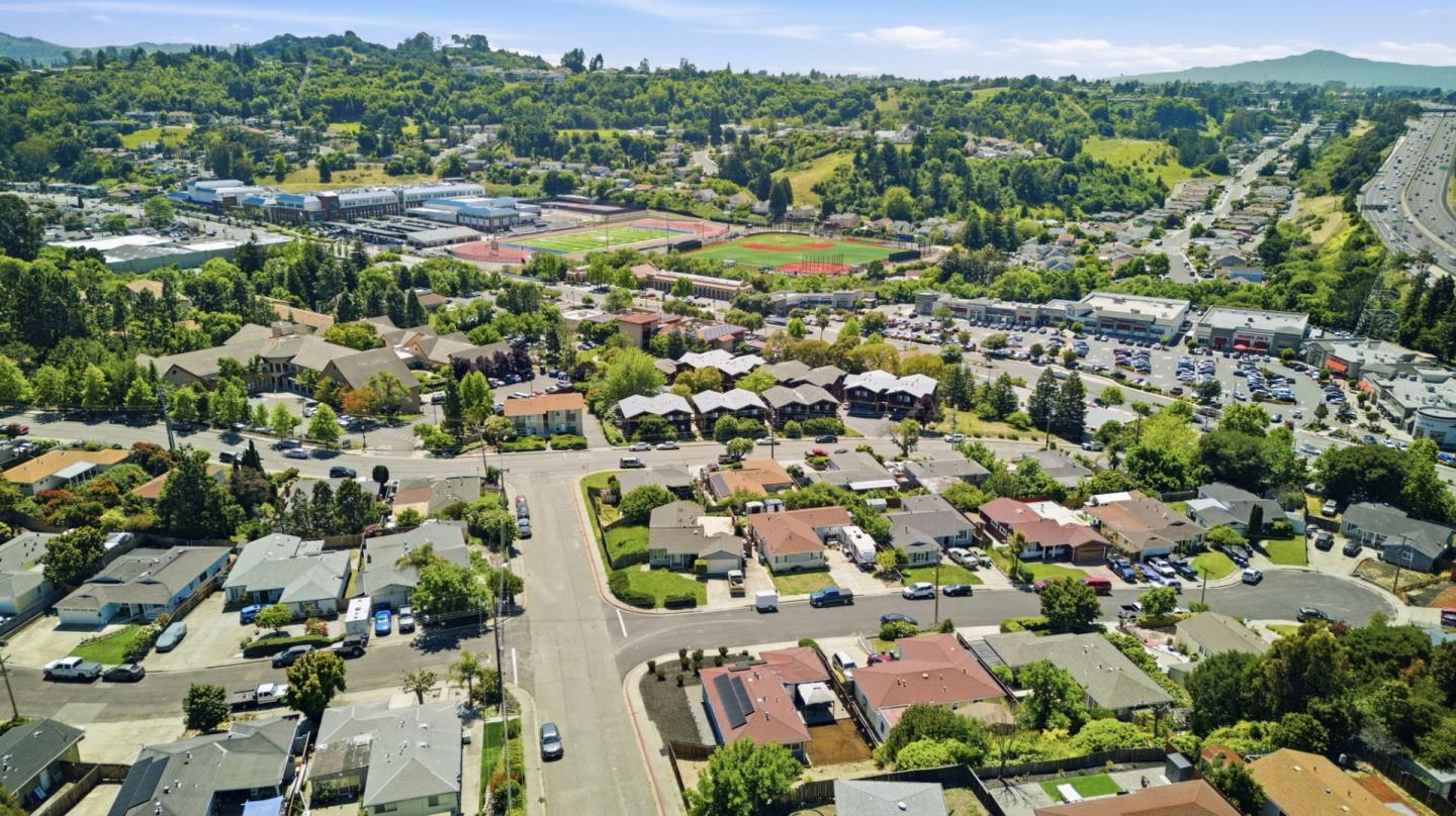 2793 Ruff Court Pinole, CA 94564 - Photo 50 of 53 an aerial view of residential houses with outdoor space and trees