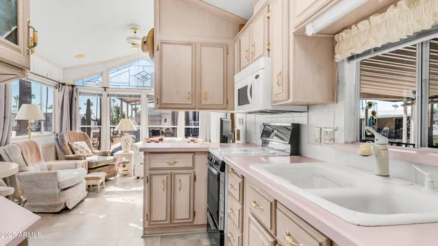 a bathroom with a sink and a tub