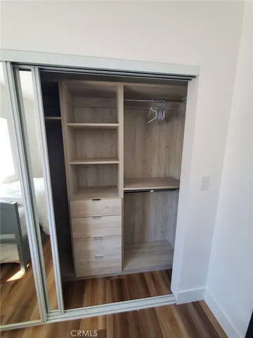 a view of walk in closet