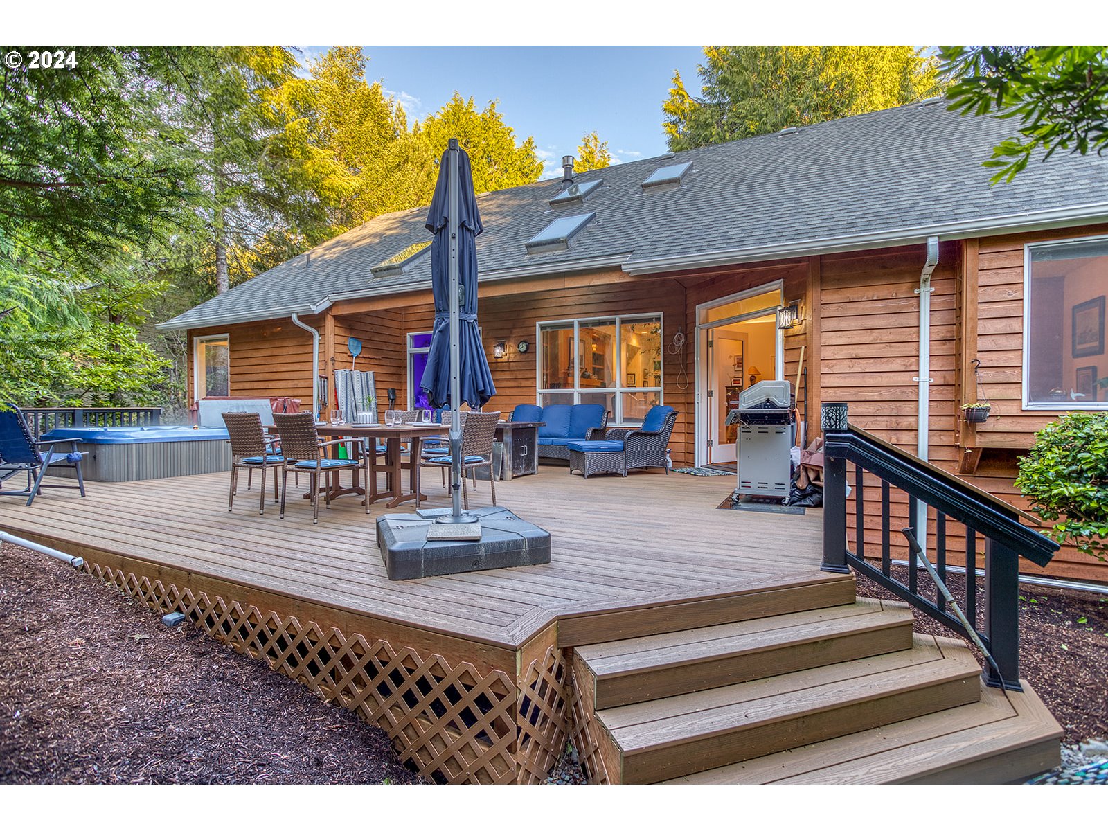115 Southwest Cormorant Depoe Bay, OR 97341 - Photo 15 of 47 a view of outdoor space yard deck and patio