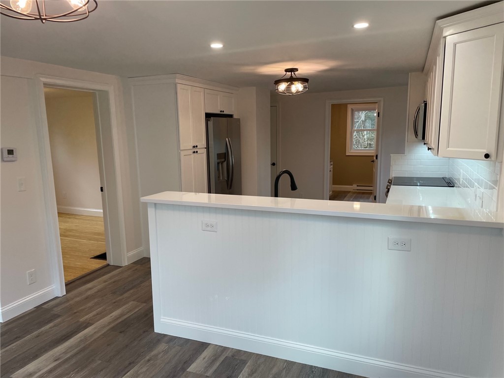 24 Pine Orchard Road Glocester, RI 02814 - Photo 5 of 12 kitchen front to back view
