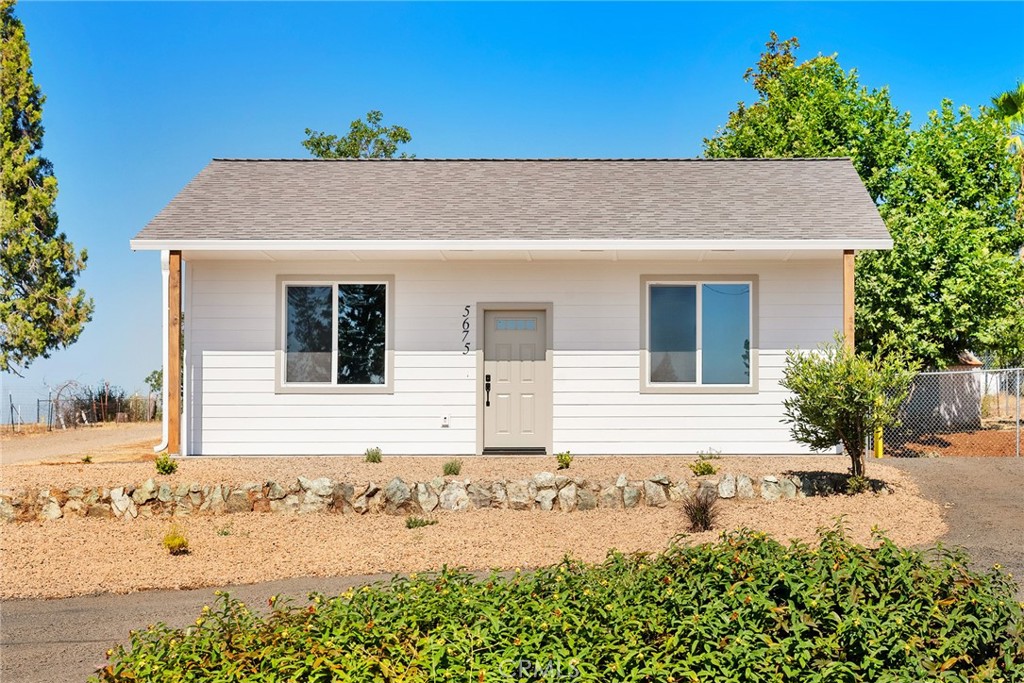 front view of house with a yard