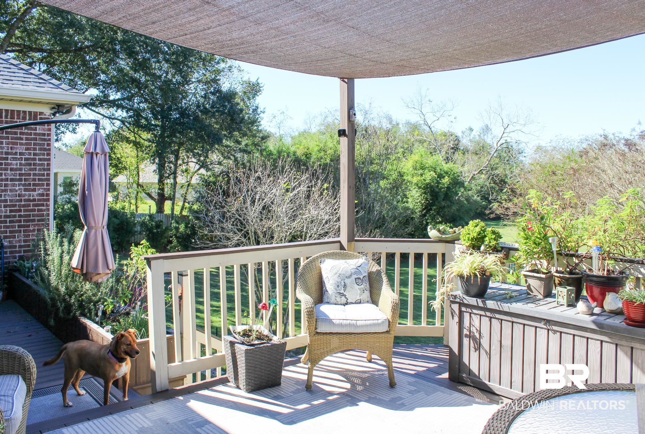 375 Barndling Street Fairhope, AL 36532 - Photo 19 of 24 View of wooden deck