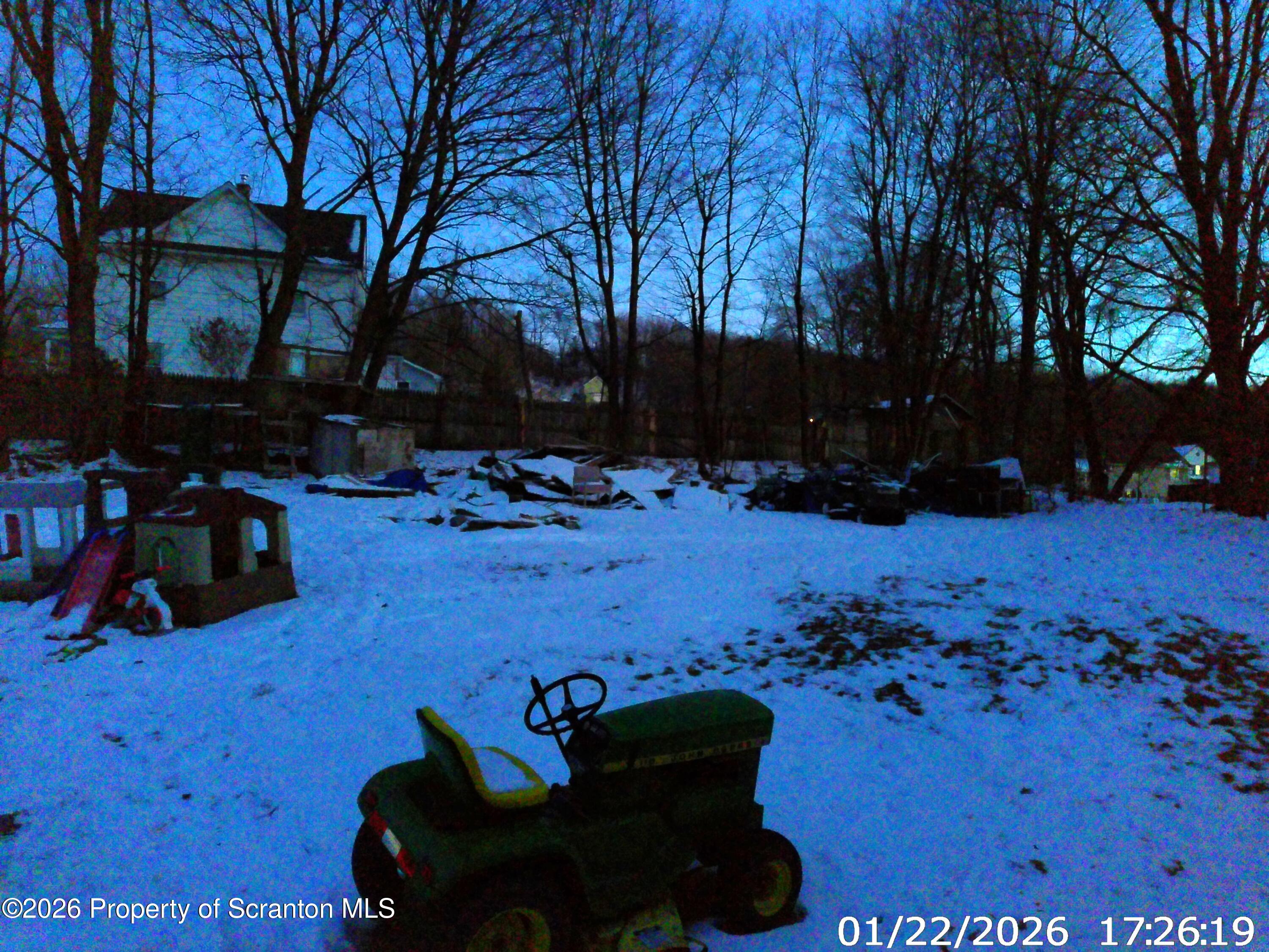 29 Rittenhouse Street Simpson, PA 18407 - Photo 33 of 33 Backyard