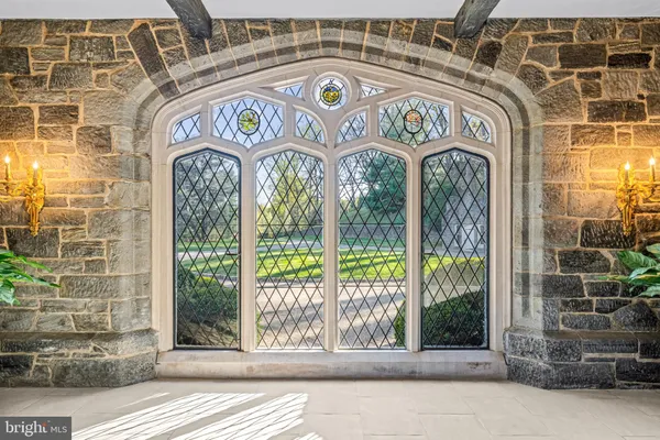 a view of a with entryway door