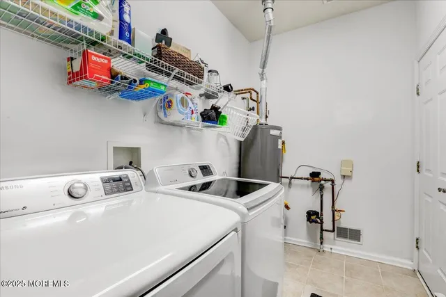 a room with storage and utility