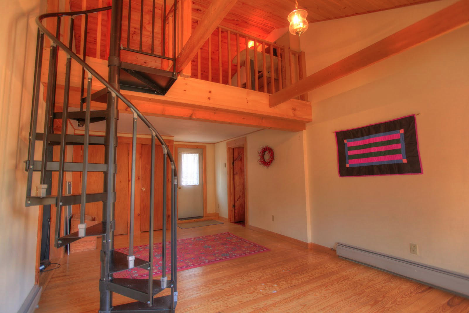 36 Blue Hill Road Monterey, MA 01245 - Photo 15 of 34 a view of an entryway with a workspace