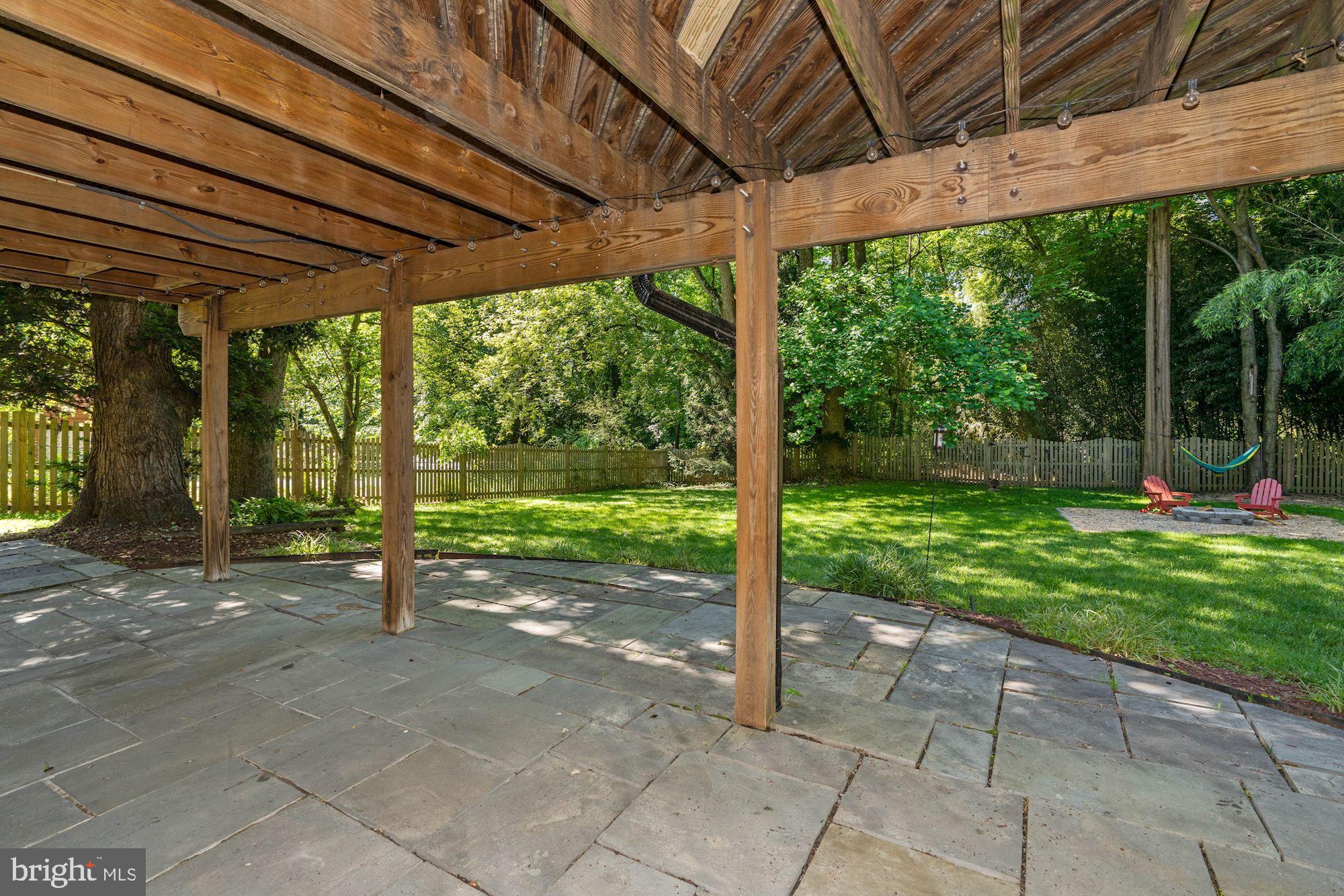 8600 Atwell Road Potomac, MD 20854 - Photo 32 of 33 Rear Lower Patio