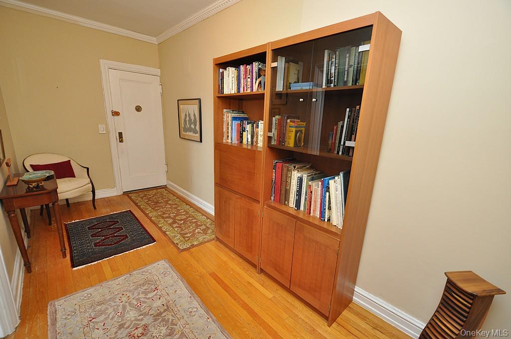 143 Garth Road, Unit 5J Scarsdale, NY 10583 - Photo 24 of 47 a view of an entryway with workspace